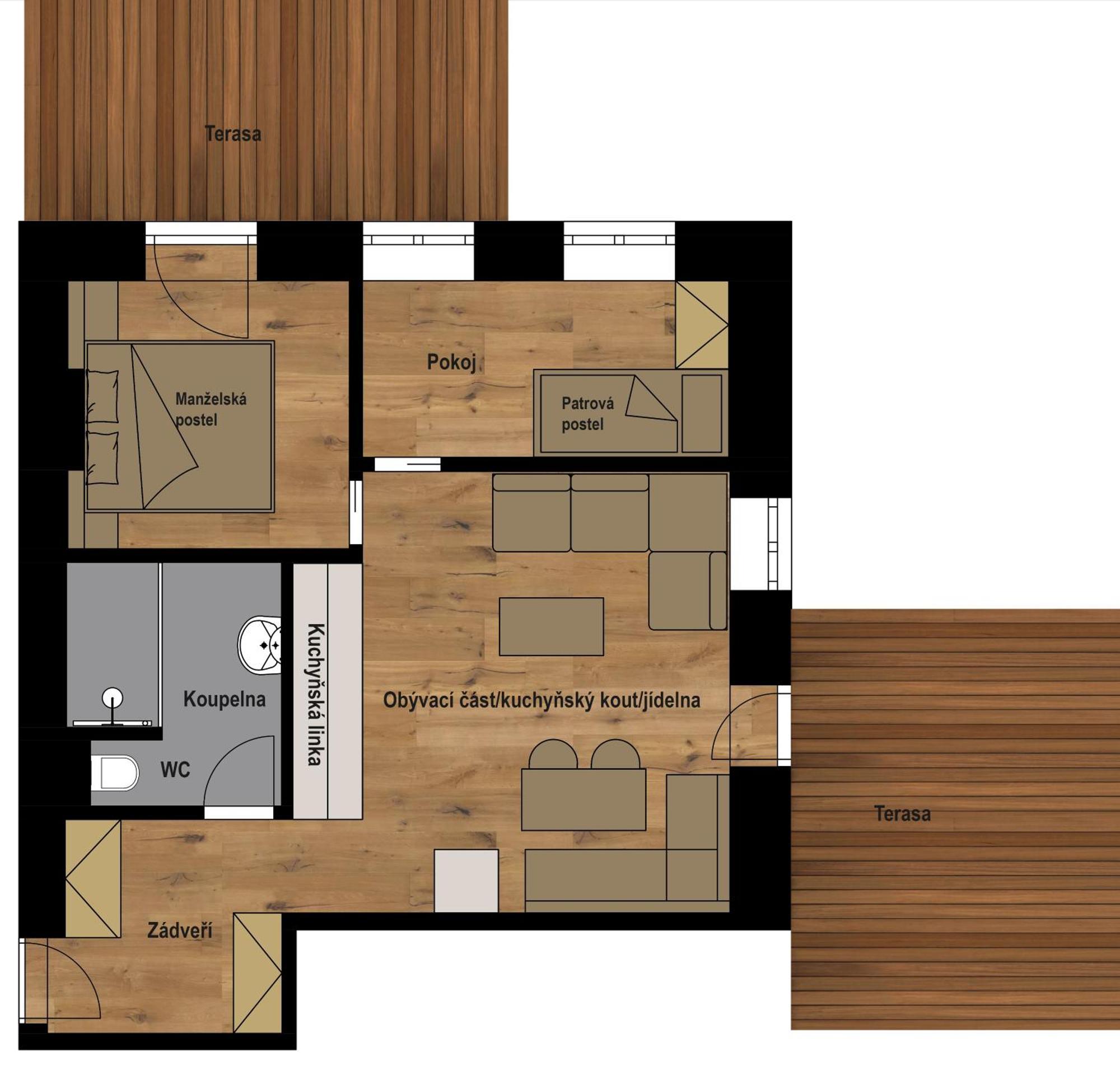 Apartmany Barth Holiday - Rezidence Maj Pec pod Sněžkou Kamer foto